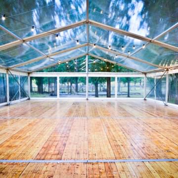 clear marquee hire by event marquees | © event marquees