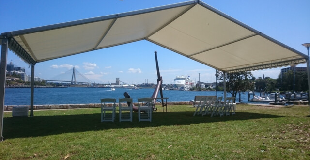 10m x 5m marquee with roof only by event marquees | © event marquees