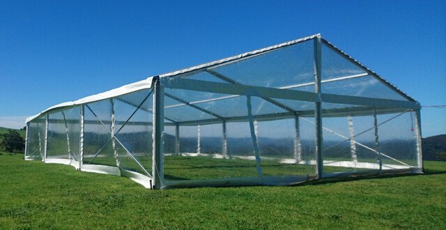 10m x 15m clear marquee hire by event marquees | © event marquees