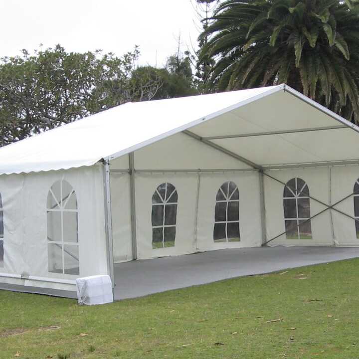 marquee with pro floor hire by event marquees | © event marquees