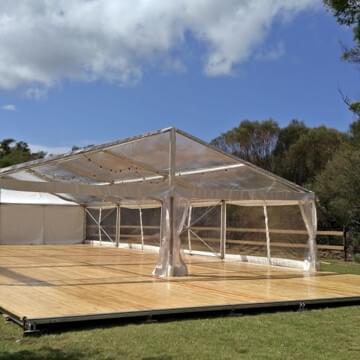 clear marquee hire by event marquees | ©  event marquees