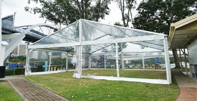 10m x 10m marquee hire by event marquees | © event marquees