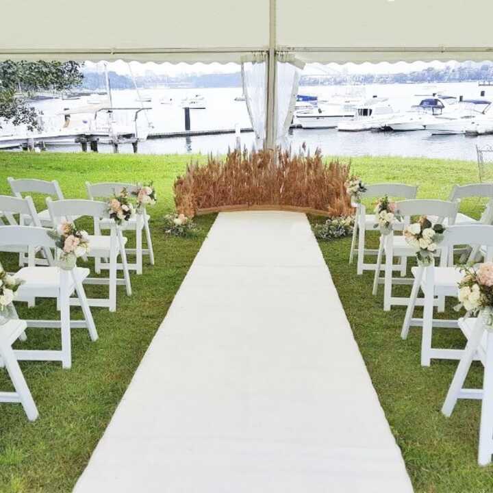 ceremony marquee hire by event marquees | © event marquees