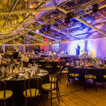 Marquee Lighting for Hire by Event Marquees | © Event Marquees