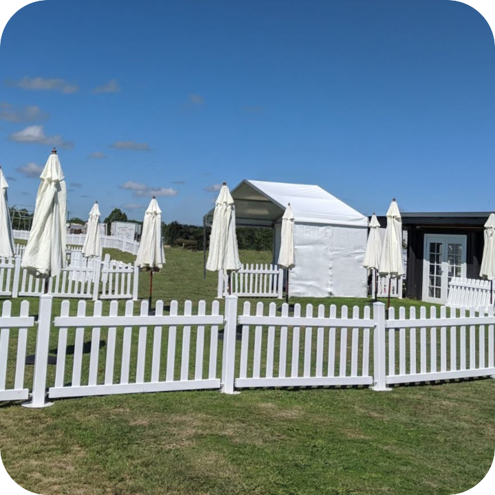 Umbrella Hire 3m teak umbrellas for hire