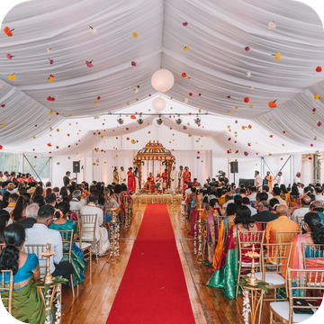 Wedding Ceremony Marquee by Event Marquees | © Event Marquees