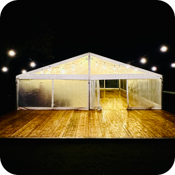 Clear Marquee Hire by Event Marquees | © Event Marquees