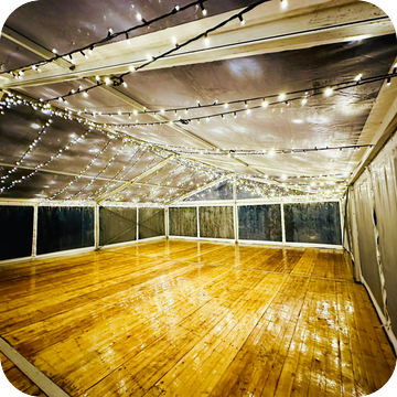 Clear Marquee Hire by Event Marquees | © Event Marquees