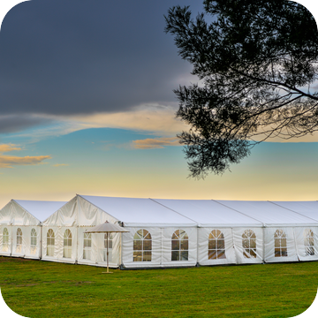 Exhibition marquee Hire by Event Marquees | © Event Marquees