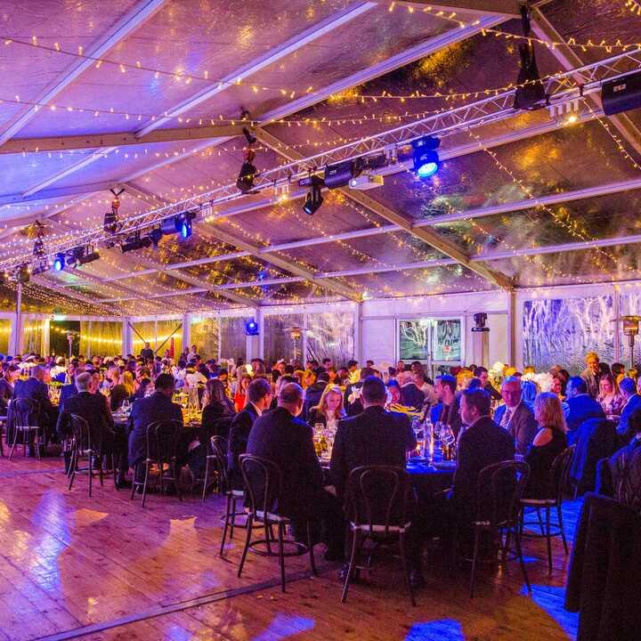 Clear Corporate Marquee Hire by Event Marquees | © Event Marquees