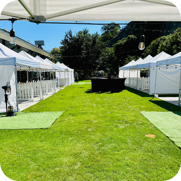 Small Corporate Marquee Hire by Event Marquees | © Event Marquees