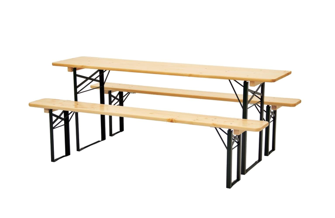 Beer Table Set Hire by Event Marquees | © Event Marquees