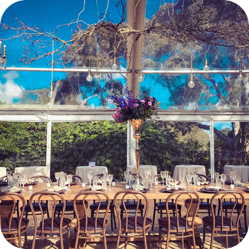 chair hire by event marquees | © Event Marquees