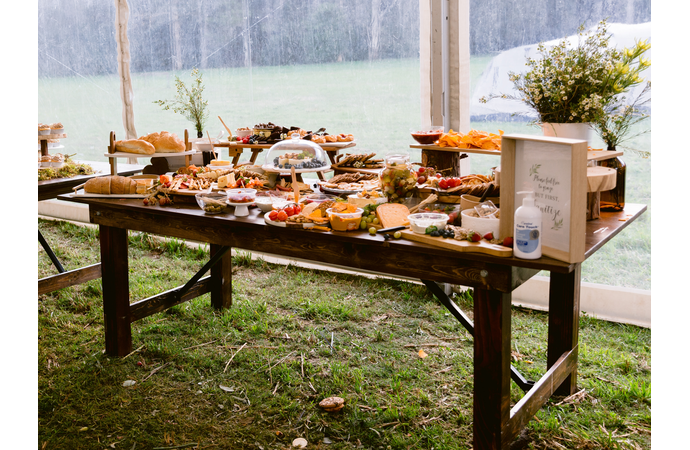 Farm Table for Sale by Event Marquees | © Event Marquees