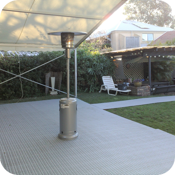 heater hire by event marquees | © event marquees