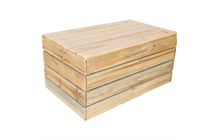 Pallet Coffee Table Hire by Event Marquees | © Event Marquees