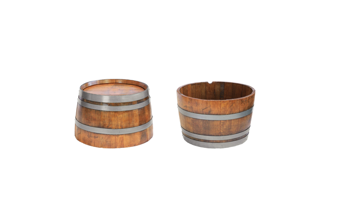 Half Wine Barrel for Hire by Event Marquees | © Event Marquees