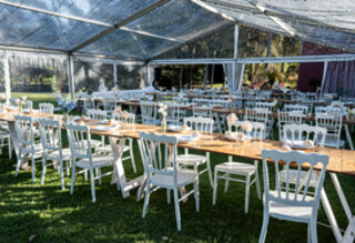 Clear Marquee Hire by Event Marquees | © Event Marquees