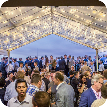 White Party Marquee Hire by Event Marquees | © Event Marquees