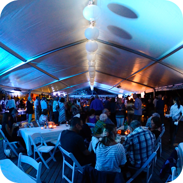 Large Party Marquee Hire by Event Marquees | © Event Marquees