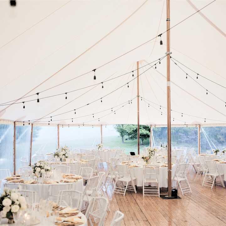 Hampton Reception Tent for Hire by Event Marquees | © Event Marquees