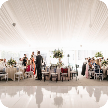 wedding marquee hire by event marquees | © event marquees