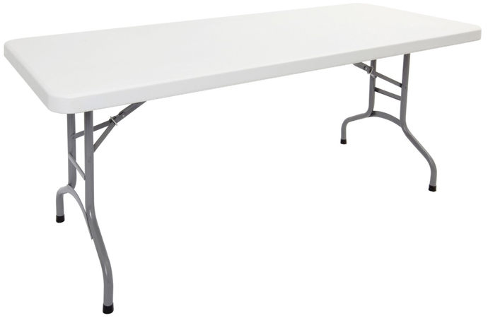 trestle table hire by event marquees | © event marquees