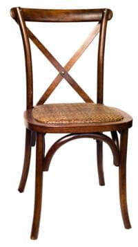cross back chair hire