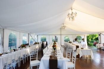Wedding marquee hire