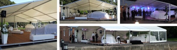 Event Marquees BMW 7 Series launch