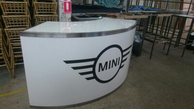 Event Marquees - Customised Curved Bar