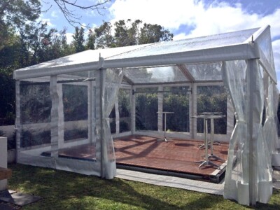 valentine's day marquee hire