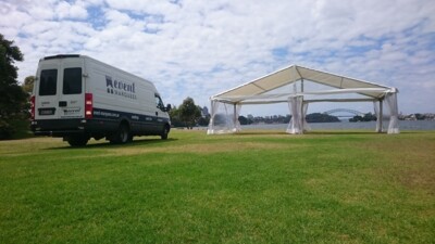 wedding marquee by event marquees