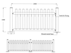 picket fence for sale