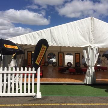event hire for pirelli by event marquees | © event marquees | © event marquees