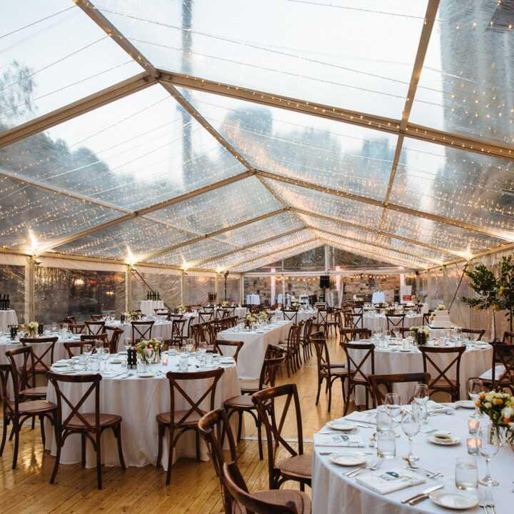 clear marquee hire by event marquees | © event marquees