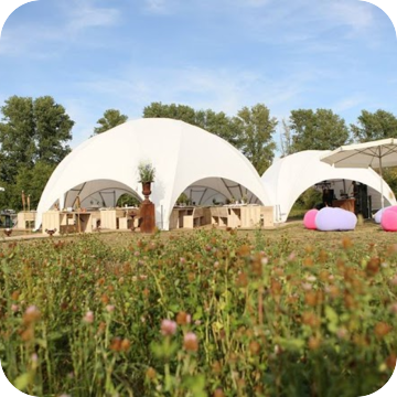 wedding dome hire by event marquees | © event marquees