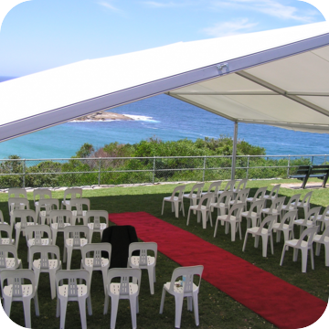 marquee hire by event marquees | © event marquees