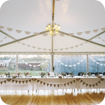 wedding marquee hire by event marquees | © event marquees