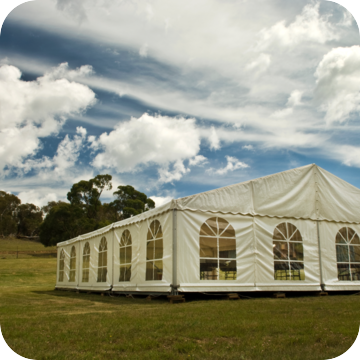 marquee hire blue mountains by event marquees | © event marquees