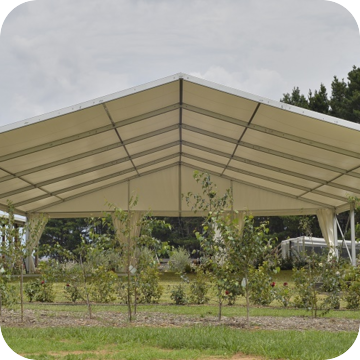 15m Marquee Hire Roof Only by Event Marquees | © Event Marquees