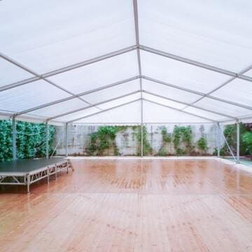 Marquee on a Tennis Court Hire Central Coast by Event Marquees | © Event Marquees | © Event Marquees