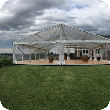 wedding marquee hire by event marquees | © event marquees