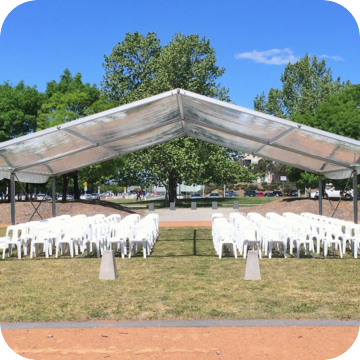 clear marquee hire by event marquees | © event marquees