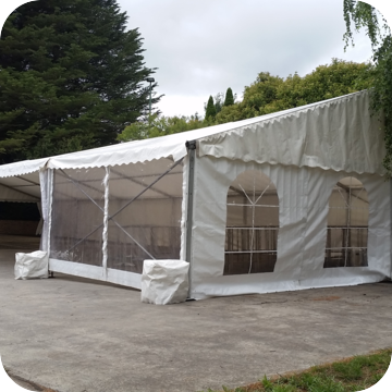 wedding marquee hire by event marquees | © event marquees