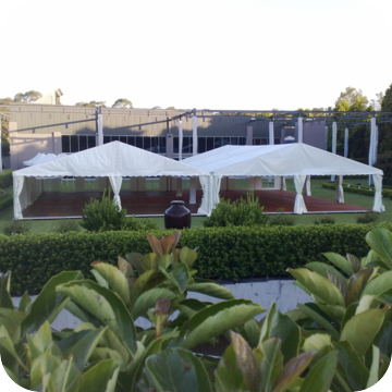 marquee hire by event marquees | © event marquees