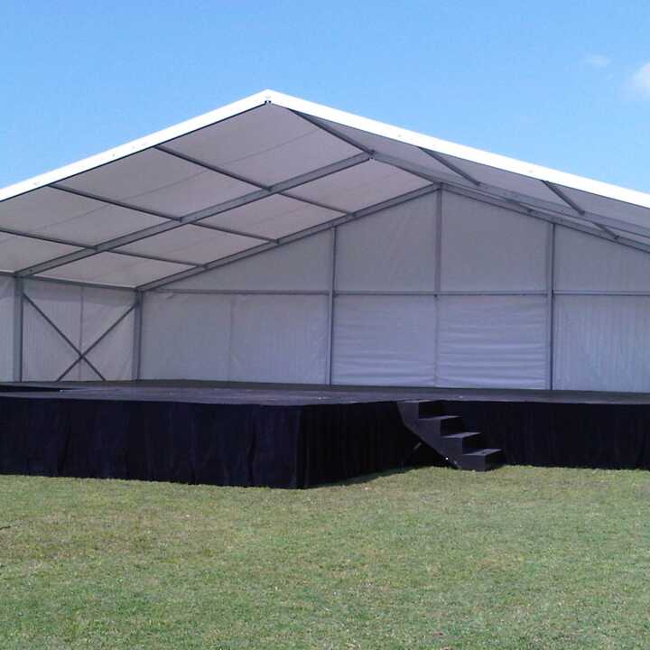 stage and marquee hire by event marquees | © event marquees
