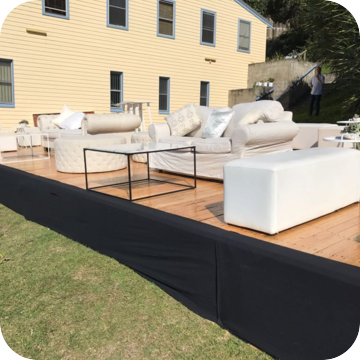 ottoman hire by event marquees | © event marquees ottoman hire by event marquees | © event marquees
