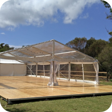 clear marquee hire by event marquees | ©  event marquees