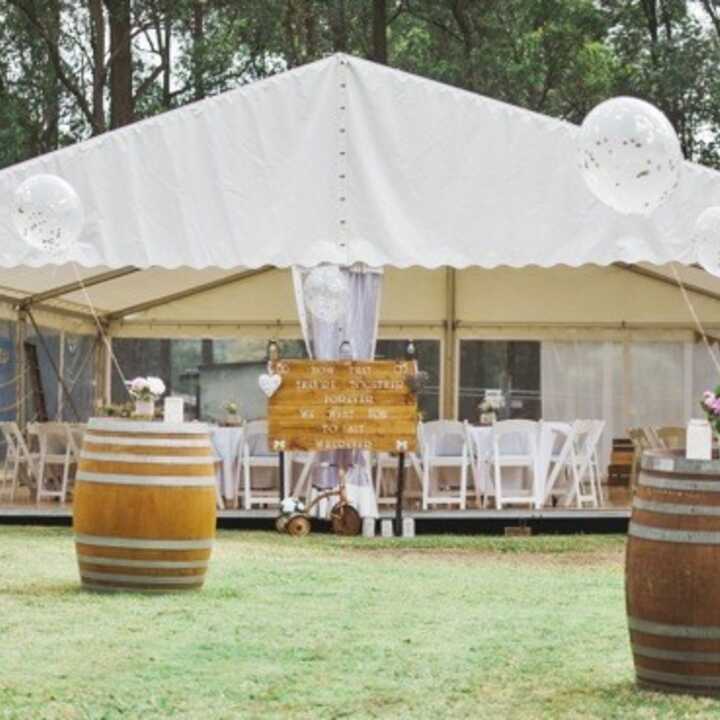 wedding marquee by event marquees | © event marquees | © event marquees